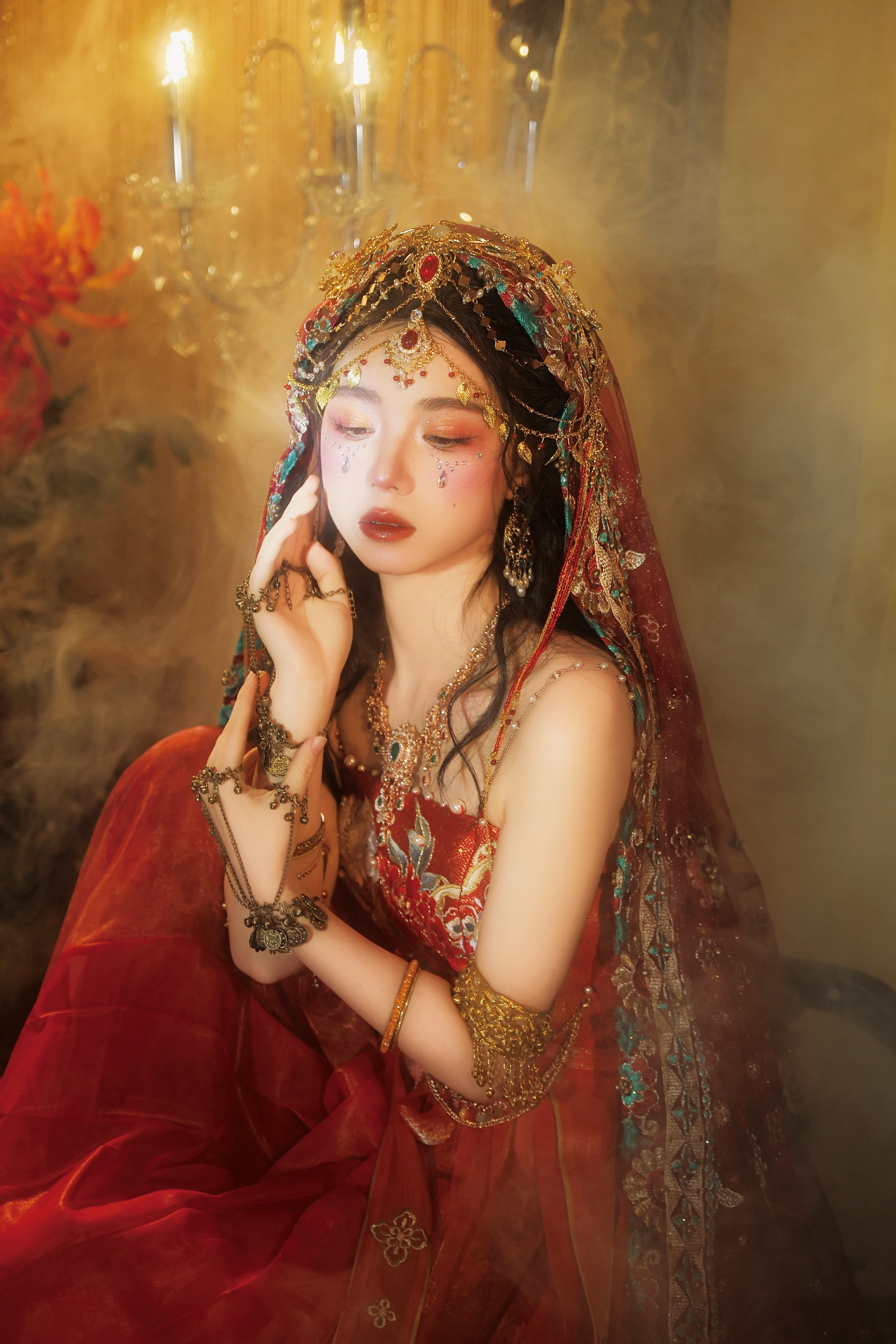 [YITUYU艺图语]2023.11.21 姑娘，你的狐狸耳朵露出来了 燕勤 3